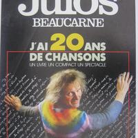 Affiche pour l'exposition Julos Beaucarne : J'ai 20 ans de chansons au Résidence Palace (Bruxelles) du 9 au 11 octobre